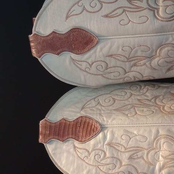 Vintage Justin Dancing Cowgirl Boots Size 5B - Picture 9 of 11